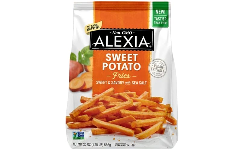 Alexia Sweet Potato Fries Sweet & Savory with Sea Salt claimed the top overall ranking for its authentic flavor, buttery texture, and lightly crispy finish.
