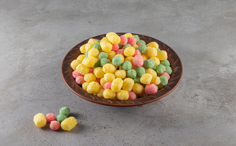 Nutrient-Enriched Extruded Snack Products Nutrient-Enriched Extruded Snack Products