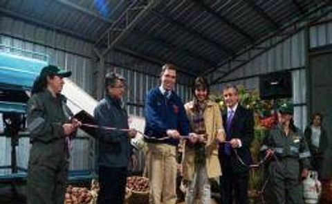 Prodinsur inauguró en Chile un packing procesador de papas Prodinsur inauguró en Chile un packing procesador de papas