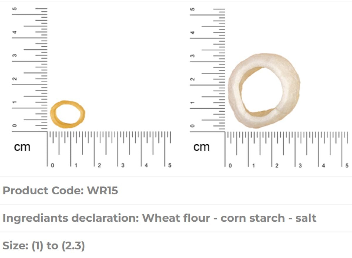 Almounajed Wheat Pellets (11mm Ring) Specifications