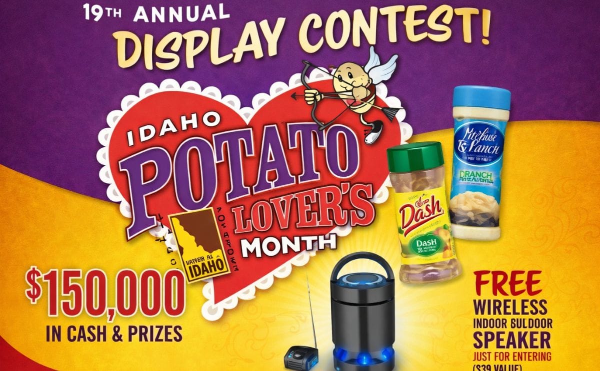 Potato Lover's Month Retail Display Contest Helps Grow Potato Sales