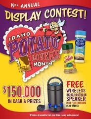 Utah Grocer Attempts to Build World's Largest Idaho® Potato Display