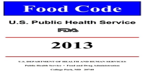  2013 Food Code