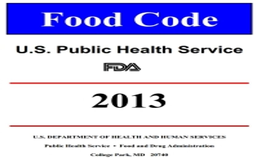 FDA releases the 2013 Food Code