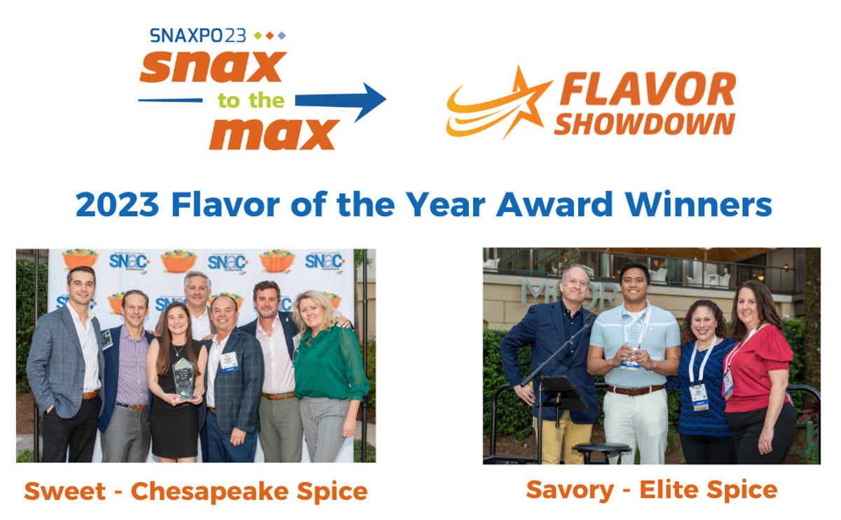 Chesapeake Spice and Elite Spice Win "SNAXPO23 Flavor of the Year" Contest Awards Chesapeake Spice and Elite Spice Win "SNAXPO23 Flavor of the Year" Contest Awards