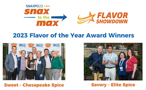 Chesapeake Spice and Elite Spice Win “SNAXPO23 Flavor of the Year” Contest Awards