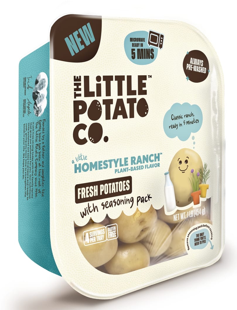 The Little Potato Company introduces its new A Little Homestyle Ranch Microwave Ready Kit, available at major retailers across the U.S. and Canada beginning June 15, 2025. The Little Potato Company introduces its new A Little Homestyle Ranch Microwave Ready Kit, available at major retailers across the U.S. and Canada beginning June 15, 2025.