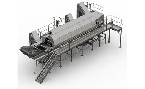 Flo-Mech Flo-Wash® submerged barrel washing system ensures a clean product, ready for further processing.