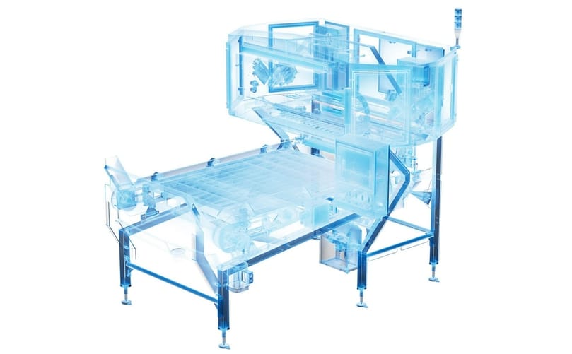 A transparent view of the Sherlock Belt Compact highlights the integrated inspection and ejection architecture designed to support accurate sorting and high operational efficiency A transparent view of the Sherlock Belt Compact highlights the integrated inspection and ejection architecture designed to support accurate sorting and high operational efficiency