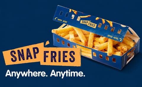 Snap Fries: Enjoy crispy fries anywhere, any time! No deep fryer needed Snap Fries: Enjoy crispy fries anywhere, any time! No deep fryer needed