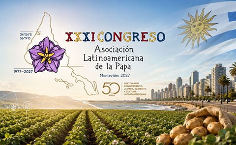 El XXXI Congreso de la Asociación Latinoamericana de la Papa (ALAP) se celebrará en Montevideo, Uruguay, en abril de 2027, con foco en investigación, innovación y producción sostenible de papa El XXXI Congreso de la Asociación Latinoamericana de la Papa (ALAP) se celebrará en Montevideo, Uruguay, en abril de 2027, con foco en investigación, innovación y producción sostenible de papa