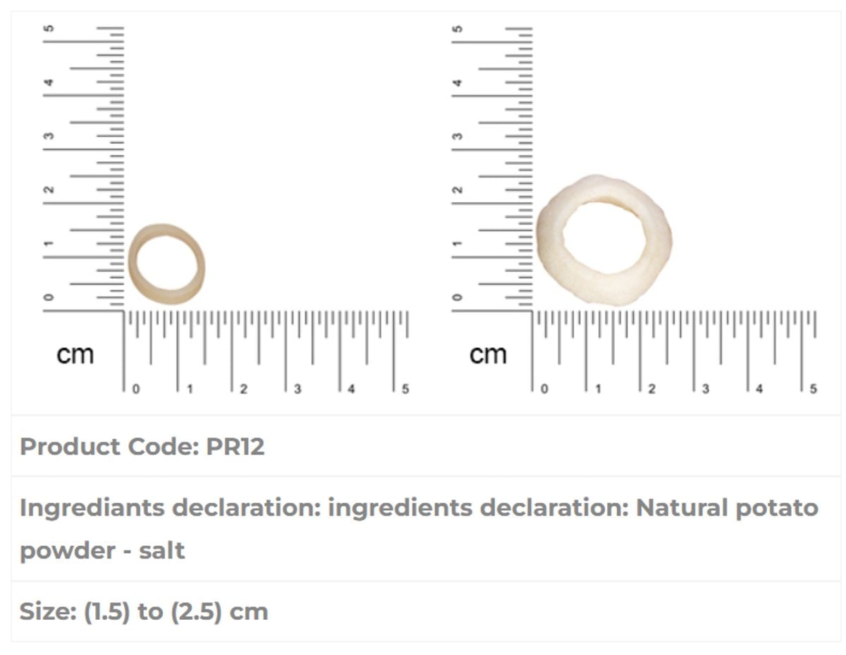 Almounajed Potato pellets (9mm ring) specifications Almounajed Potato pellets (9mm ring) specifications