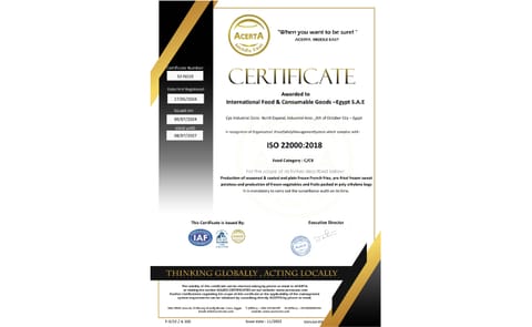 ISO 22000 (2024-2027) ISO 22000 (2024-2027)