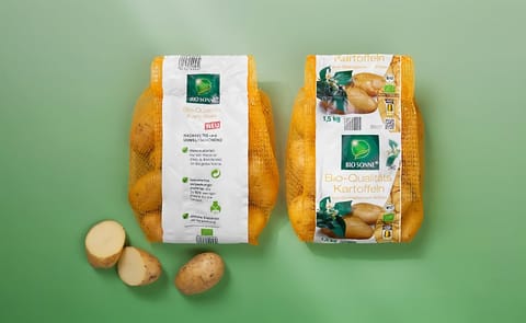 New (organic) potato nets from NORMA are saving some 630 tons of plastic per year New (organic) potato nets from NORMA are saving some 630 tons of plastic per year