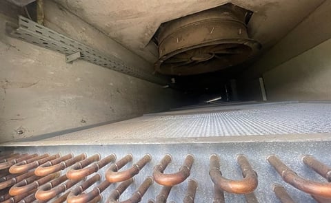 VOS Technics - Refrigeration system for potato storage with cold buffer VOS Technics - Refrigeration system for potato storage with cold buffer