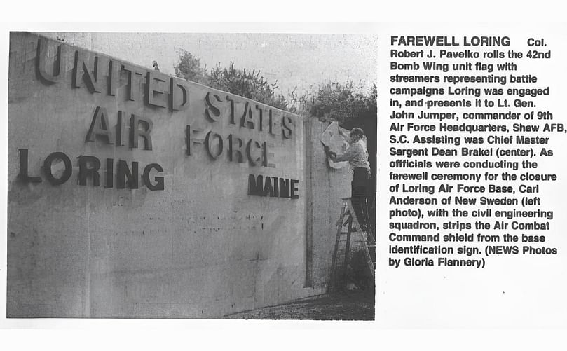 A clipping from the Sept. 27, 1994 Bangor Daily News. A clipping from the Sept. 27, 1994 Bangor Daily News.