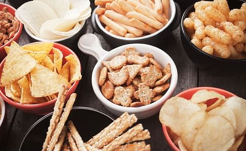 A range of savory snacks... A range of savory snacks...