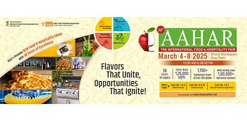 AAHAR - The International Food & Hospitality Fair 2025 new logo