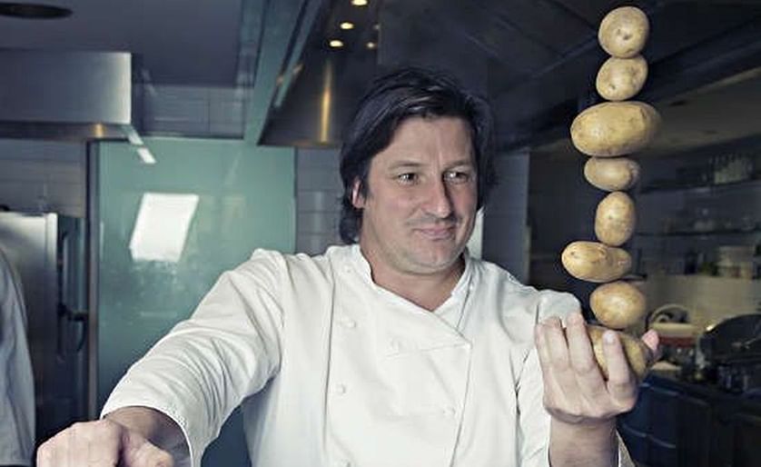 Aardappelambassadeur Marco Westmaas.