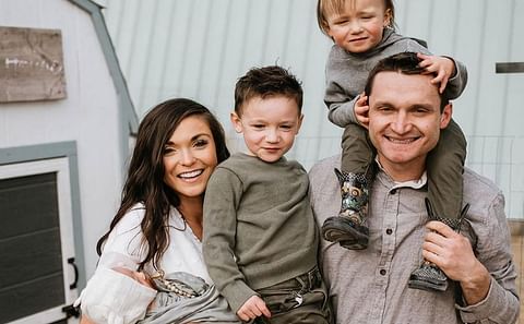 Ladd and Zoey Wahlen, pictured with their three children, recently started a potato chip business in Aberdeen (Courtesy: Zoey Wahlen)