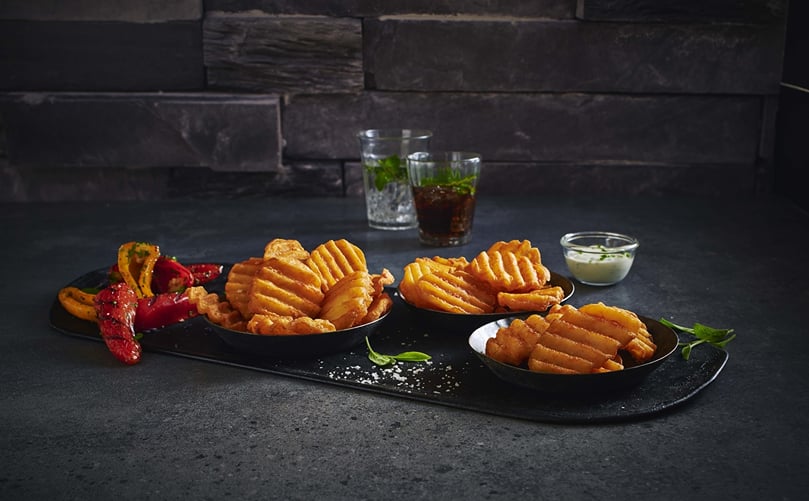 Agrarfrost creates a cross-over between Chips and Fries: Crunchy Riffled Frites Agrarfrost creates a cross-over between Chips and Fries: Crunchy Riffled Frites