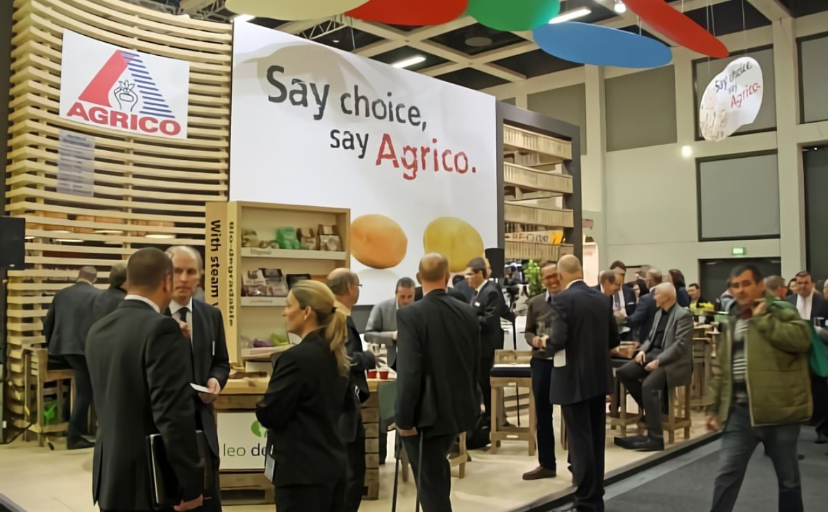 The Agrico stand at Fruit Logistica 2014 was well-attended The Agrico stand at Fruit Logistica 2014 was well-attended