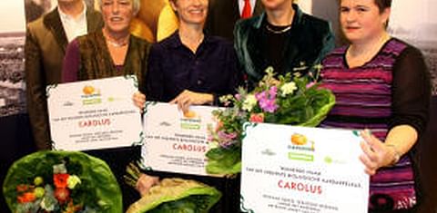 Minister en Pieperpad winnaars dopen bio-ras Agrico Carolus