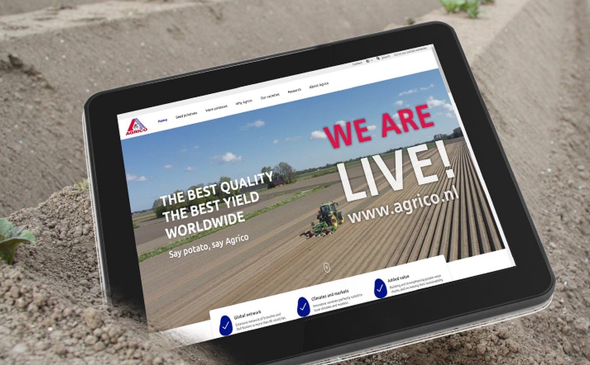 Milestone Digital Transformation Agrico: New Website Live
