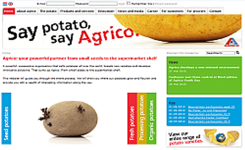 Agrico launches new website