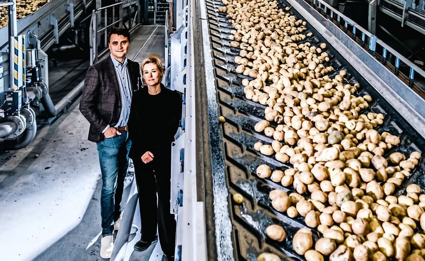 Filip Wallays and Hannelore Raes, the CEOs and owners of Agristo.
