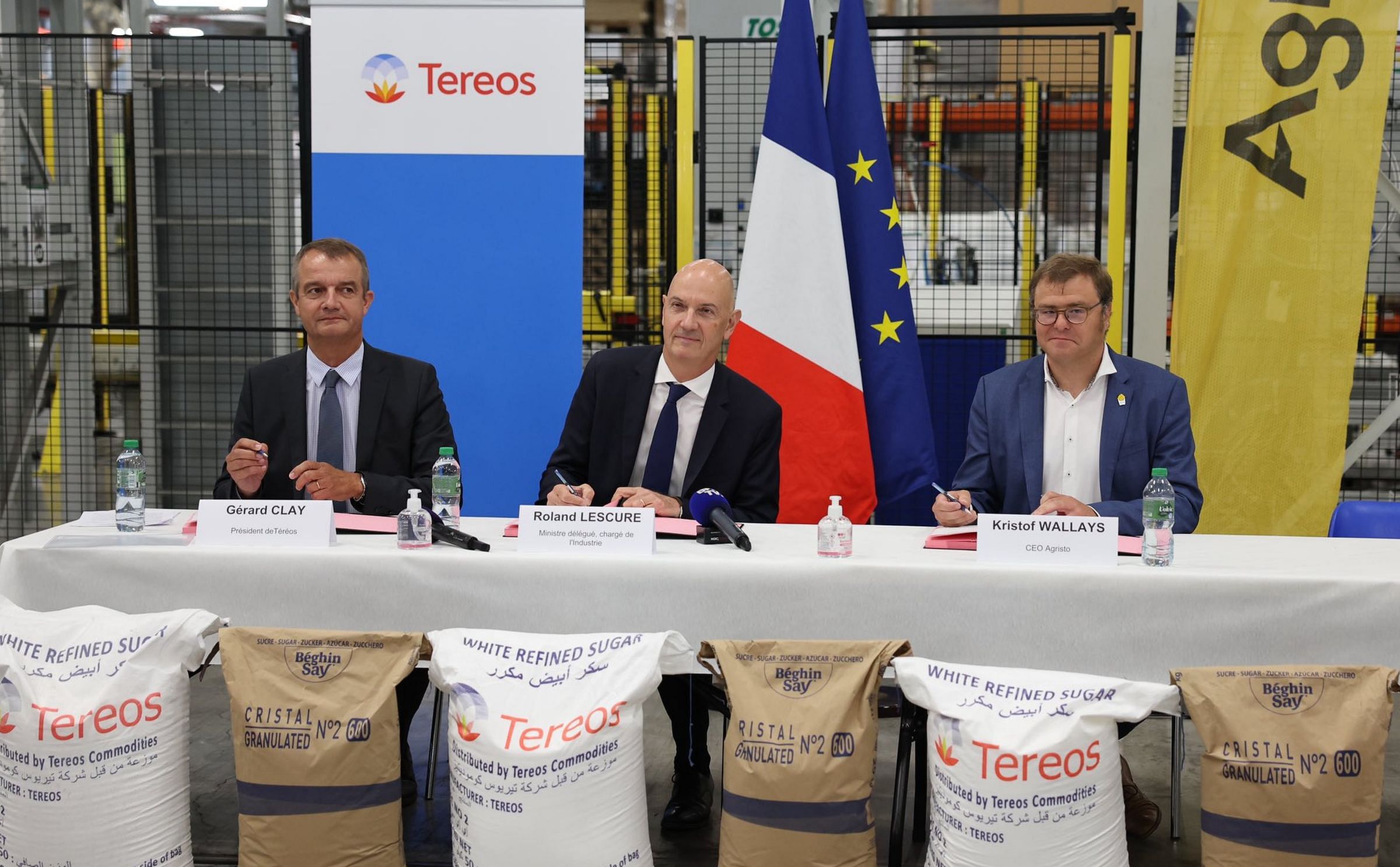 Agristo and Tereos sign MOU for the acquisition of the site of the former sugar factory in Escaudœuvres for the construction of a frozen potato production plant