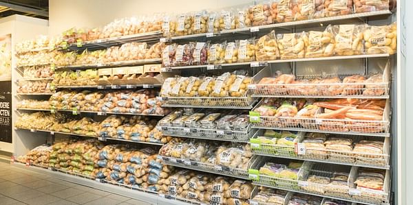 Potato display at Dutch supermarket chain Albert Heyn. The concept was developed in cooperation with both Nedato and Leo de Kock