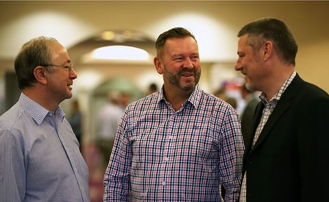 Three of the AHDB speakers at the Seed Industry Event held in ST. Andrews, Scotland (from left to right): Peter Hardwick, AHDB’s Head of Exports; Rob Burns,Head of Crop Exports Trade Development; Rob Clayton, AHDB Potatoes Strategy Director Three of the AHDB speakers at the Seed Industry Event held in ST. Andrews, Scotland (from left to right): Peter Hardwick, AHDB’s Head of Exports; Rob Burns,Head of Crop Exports Trade Development; Rob Clayton, AHDB Potatoes Strategy Director