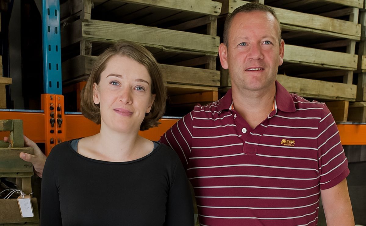 Dr Triona Davey, acting head of SASA’s potato branch (left) and Robert Burns, Head of Seed & Export at AHDB Potatoes’ Edinburgh office (right)