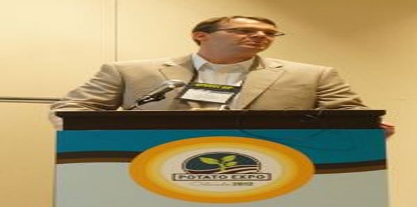  A J Bussan speaking on acrylamide at the Potato Expo 2012