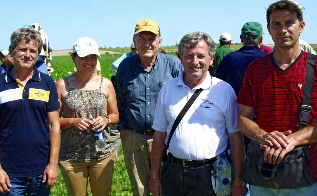 Albanian potato growers tour Red River Valley