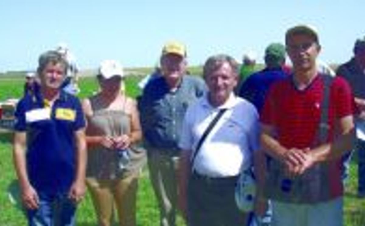 Albanian Potato farmers visiting Red River Valley Albanian Potato farmers visiting Red River Valley