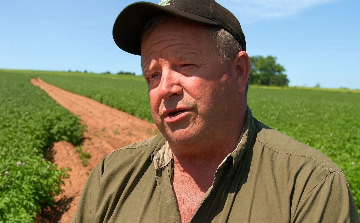 Alex Docherty of Elmwood was re-elected for a second year as Chairman of the Board (Courtesy: CBC)