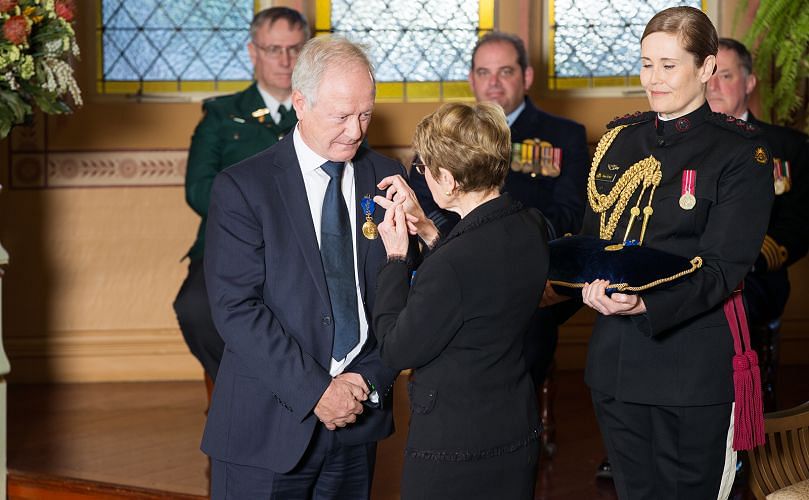 Alf Taylor honoured with Order of Australia.