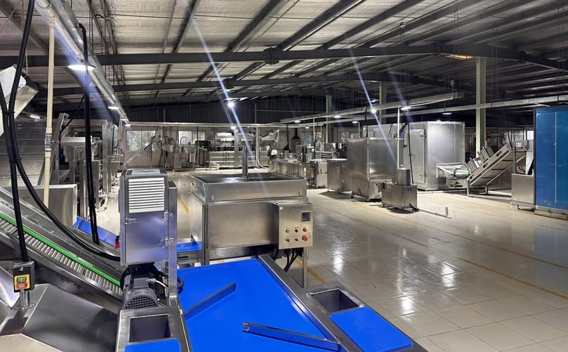 Alimento's potato processing facility in Bangladesh, where the company will produce its GloryFry range of frozen potato products ahead of its commercial launch. Alimento's potato processing facility in Bangladesh, where the company will produce its GloryFry range of frozen potato products ahead of its commercial launch.