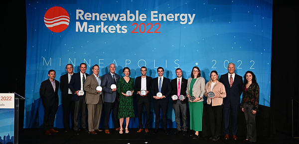 RPE recognized for outstanding achievement in promoting renewable energy