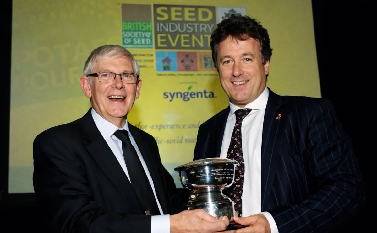 Dr John Bradshaw wins 2010 British Potato Industry Award