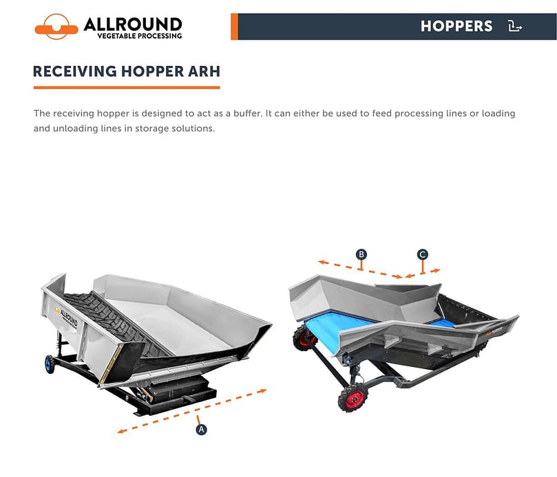  Allround Receiving hopper ARH Brochure