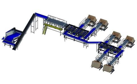 Allround Seed Potato line 30 ton/hour Allround Seed Potato line 30 ton/hour