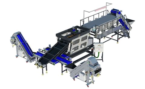 Allround Shake grading line SG-80 series Allround Shake grading line SG-80 series