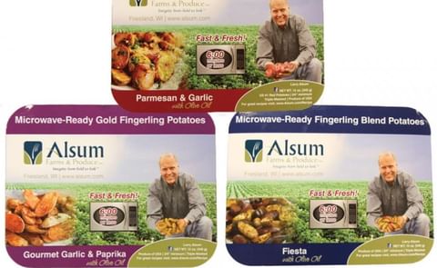 Alsum Farms & Produce Inc. offers three easy to prepare healthy potato offerings that are perfect for a quick dinner side or nutritious after-school snack: Parmesan & Garlic, Gourmet Garlic & Paprika and Fiesta. Alsum Farms & Produce Inc. offers three easy to prepare healthy potato offerings that are perfect for a quick dinner side or nutritious after-school snack: Parmesan & Garlic, Gourmet Garlic & Paprika and Fiesta.