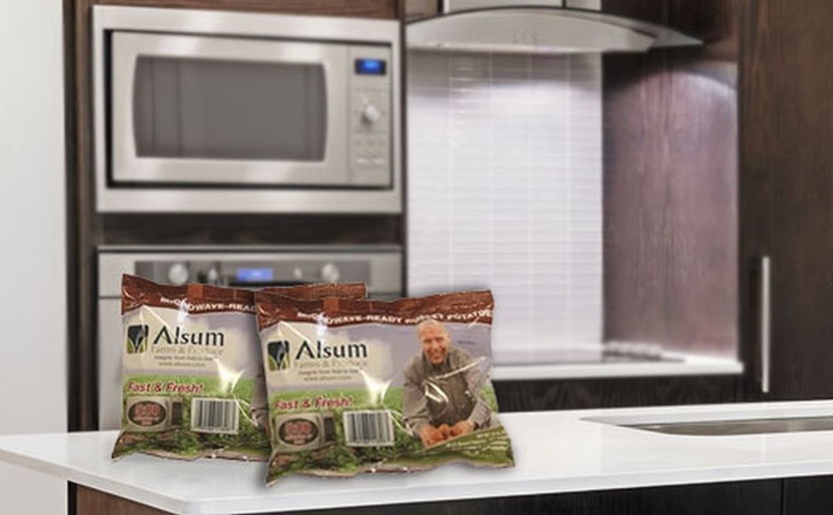 Alsum Farms debuts new 12 Oz. Microwave-Ready Russet Potatoes Alsum Farms debuts new 12 Oz. Microwave-Ready Russet Potatoes