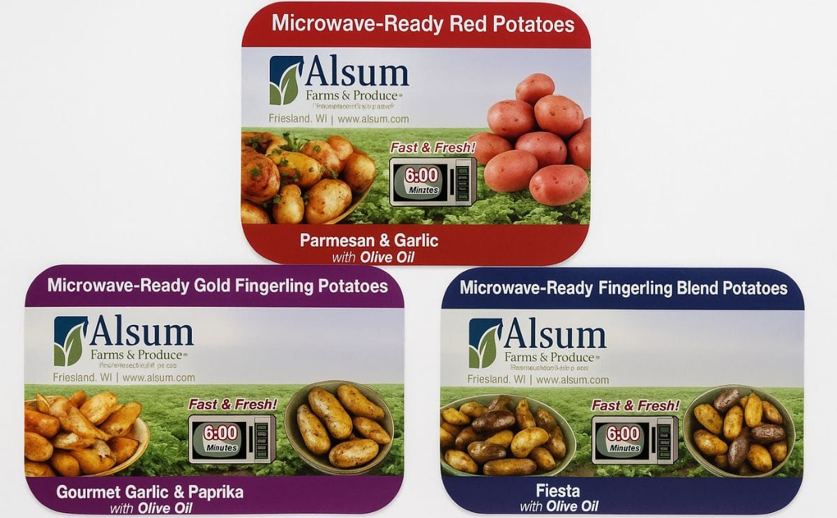 Alsum Farms & Red Potatoes, Gold Fingerling and Fingerling Blend Potatoes with Olive Oil and Seasoning