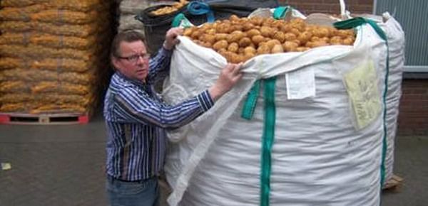 Eerste aardappelen uit Malta.