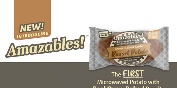 Fresh debut for the Amazables! Microwaveable potatoes.